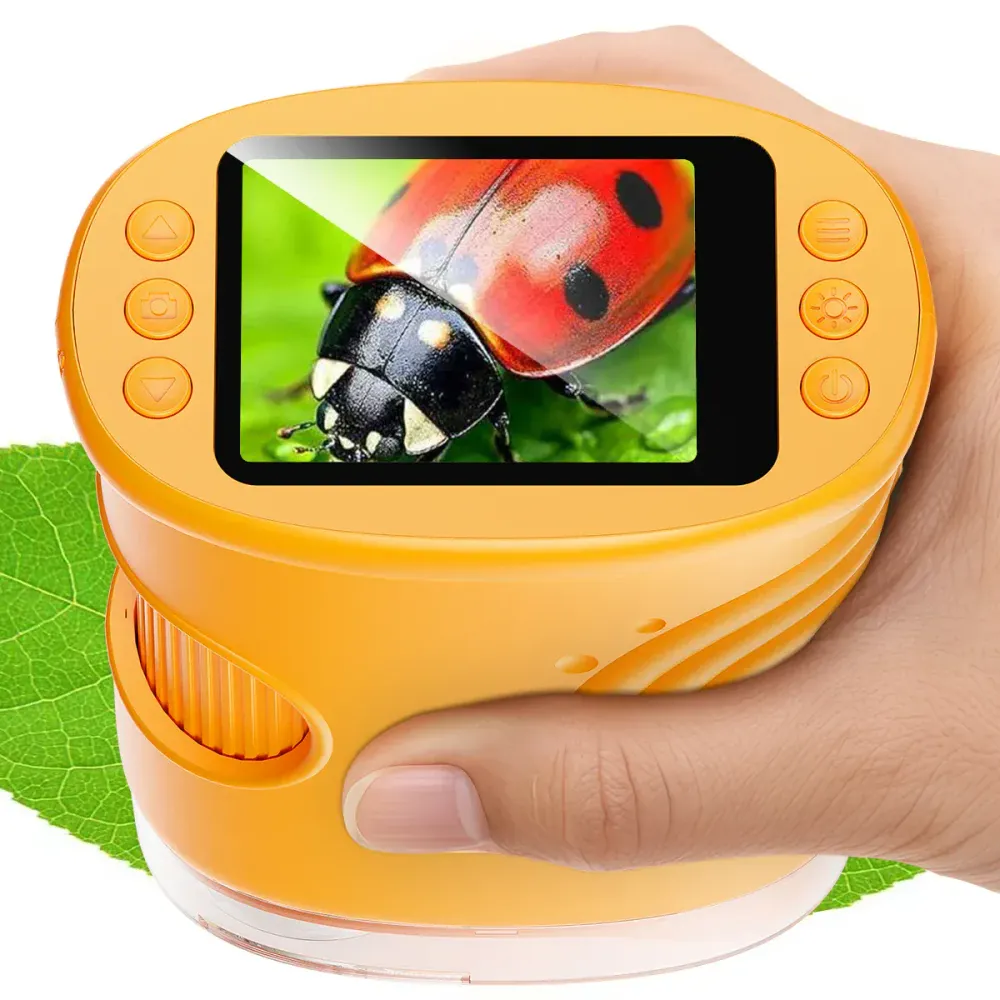 MicroScopeXplorer – Microscopio digital portátil 1000X para niños Bébé Filou