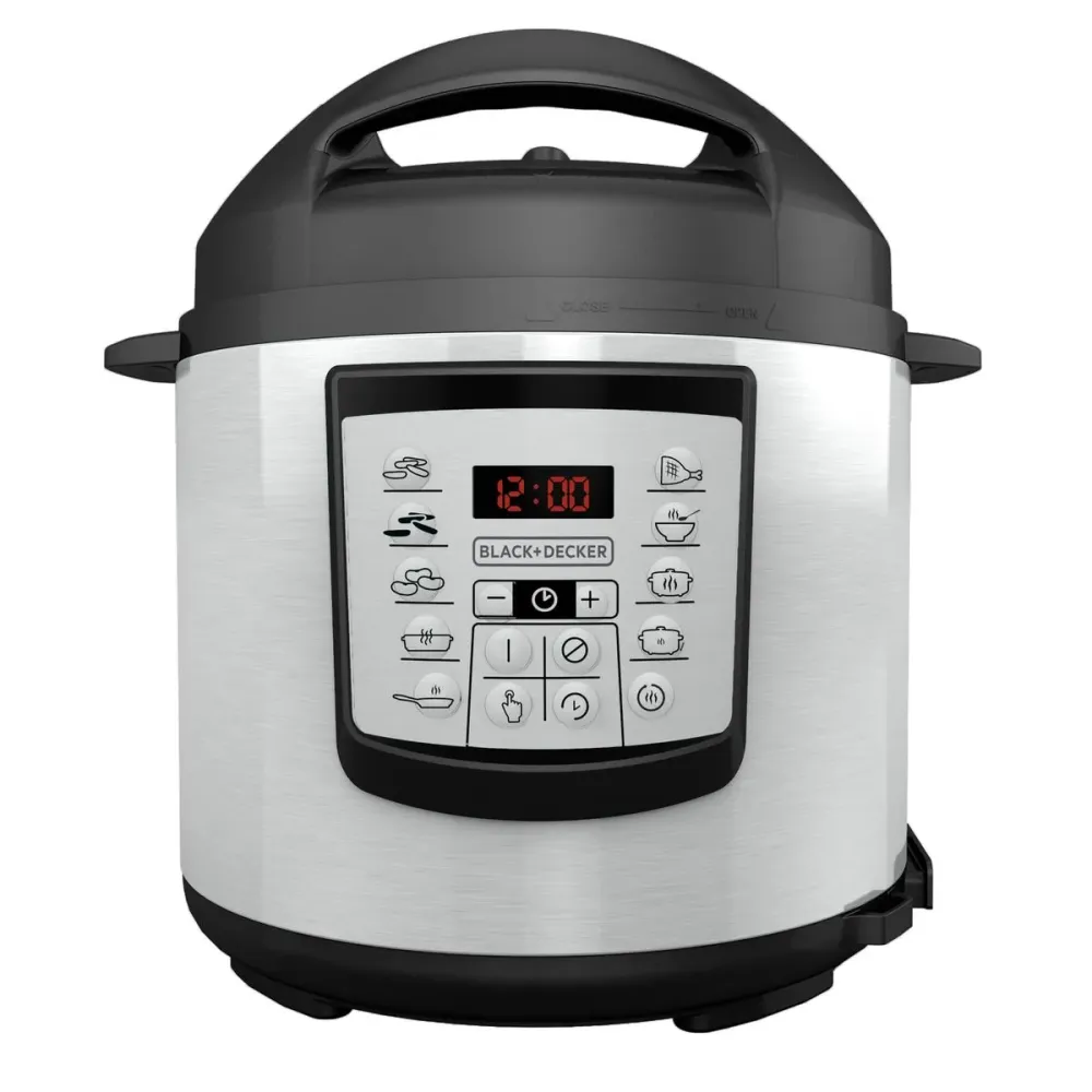 Olla de Presión Multifuncional Black+Decker 5.7L 7 en 1 Black & Decker