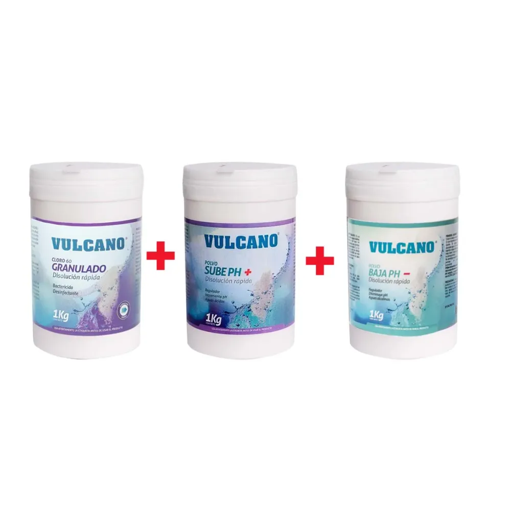 Pack de Cloro para Piscina Vulcano Importaciones CMF