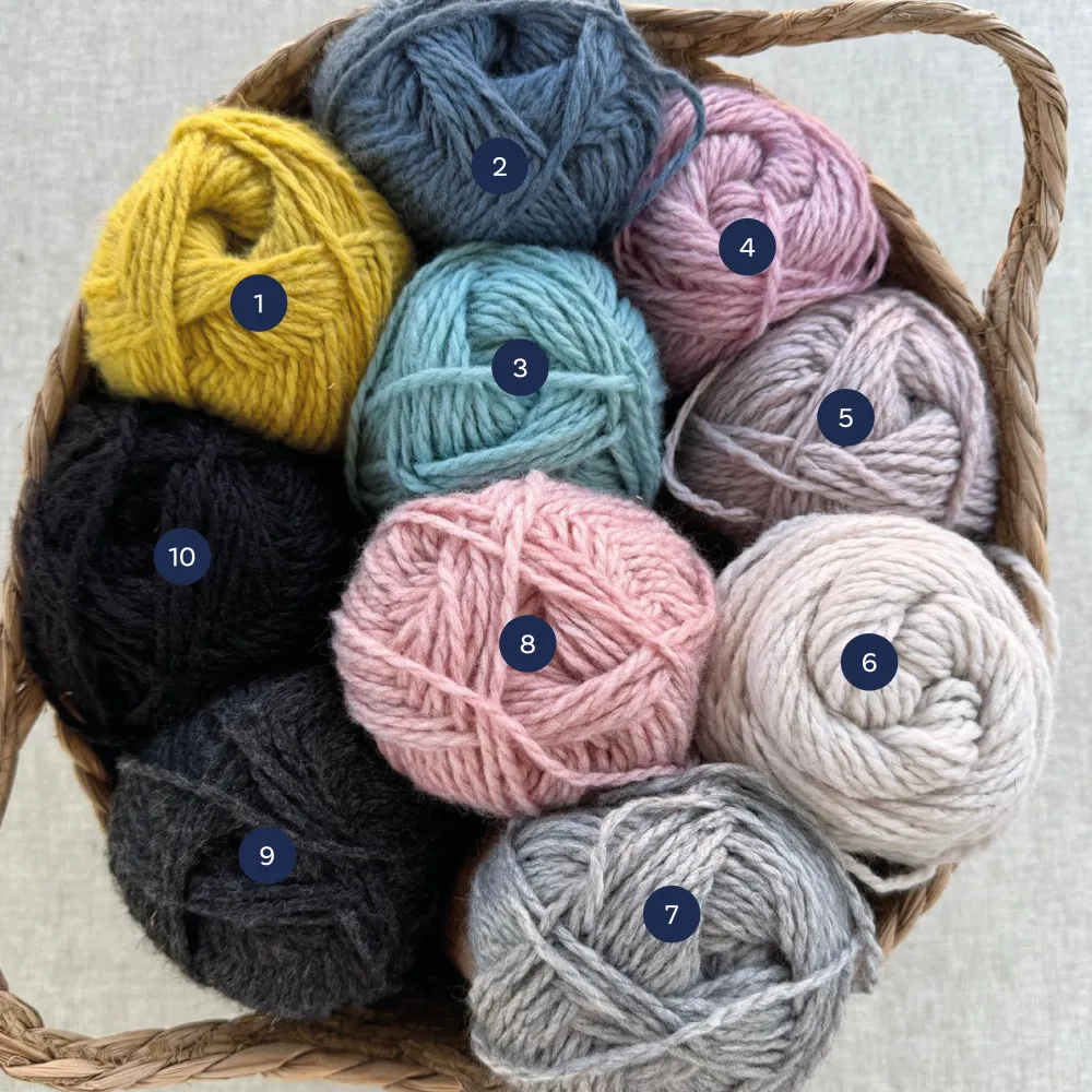 KIT GORRO BUFANDA NIÑO Tiempo de Tejer