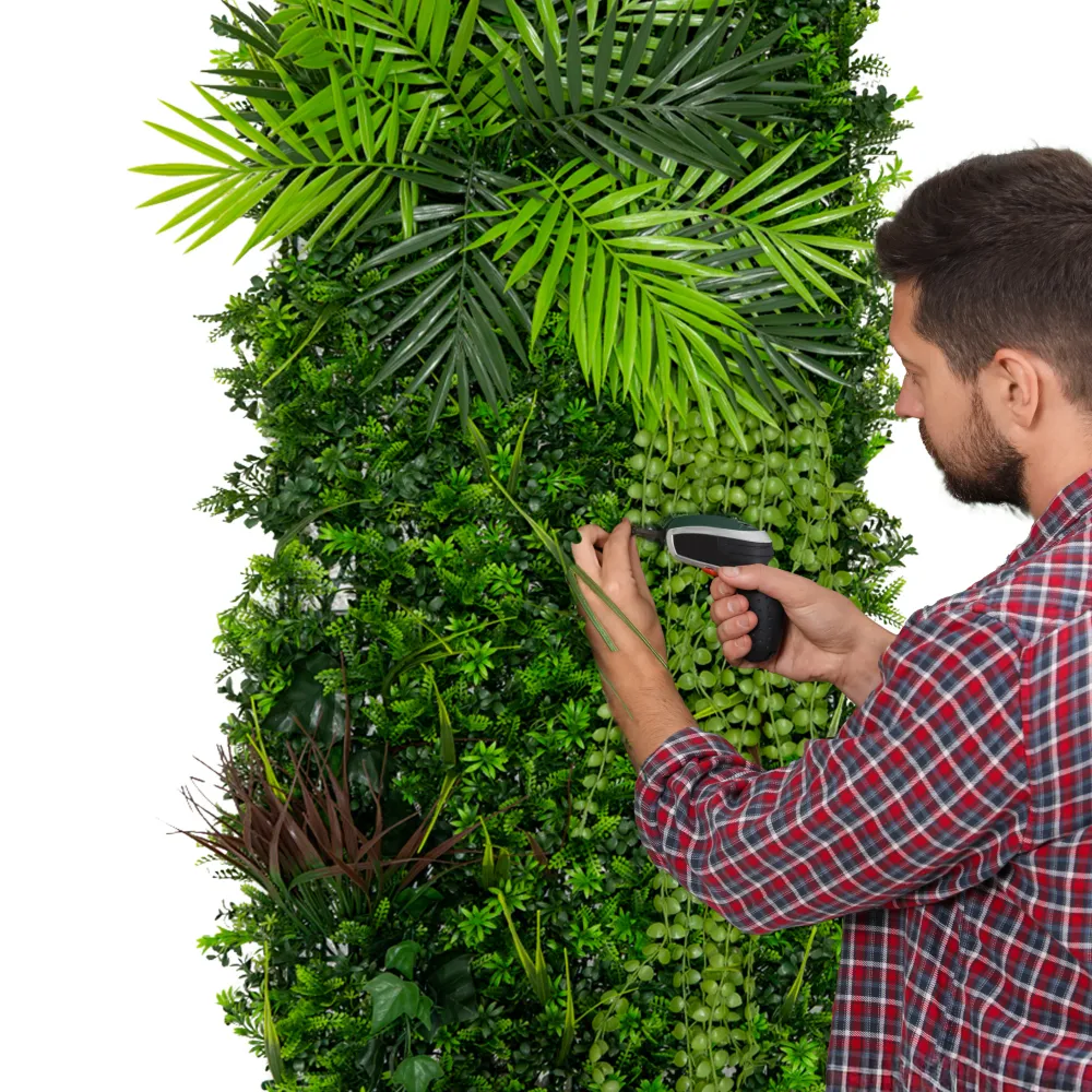 Panel de pared de Jardín Vertical Artificial Alina - 50cm x 150cm Monster Shop