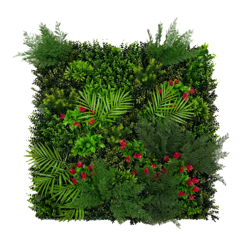 Panel de pared de Jardín Vertical Artificial Mira - 100cm x 100cm Monster Shop
