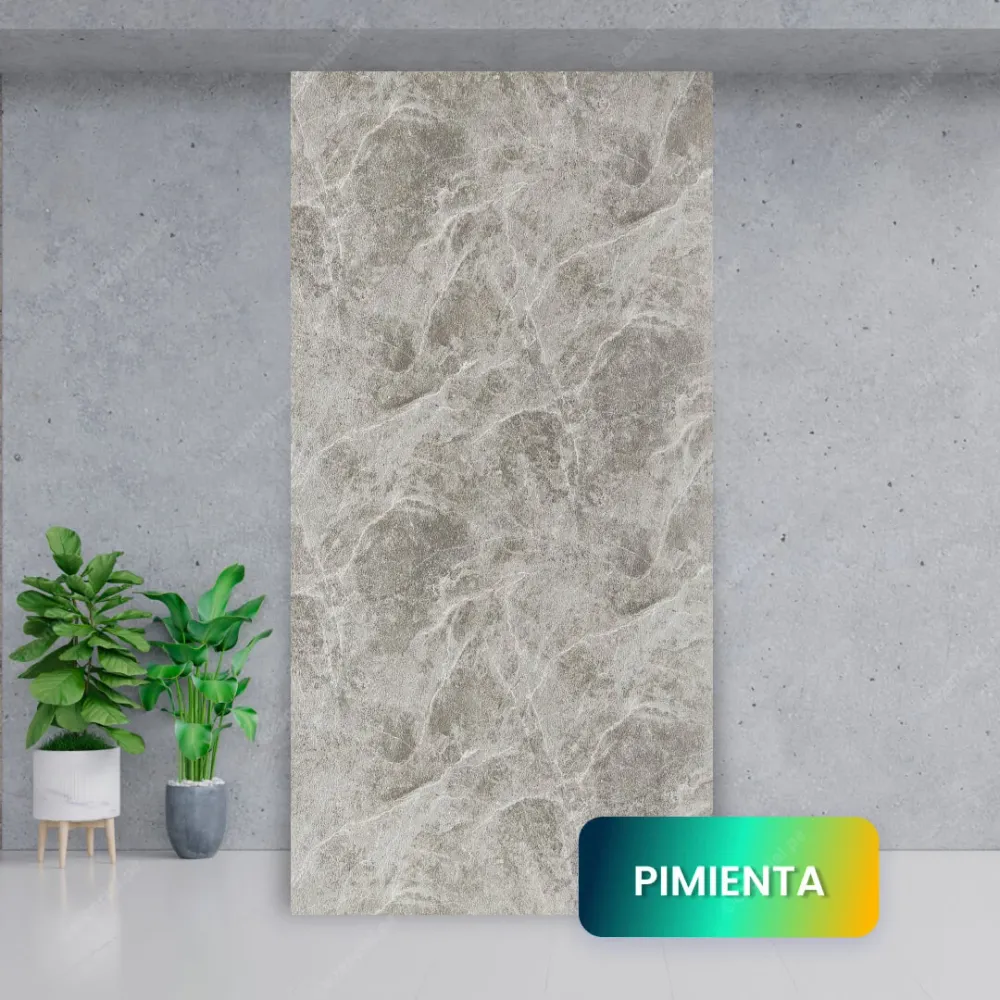 Panel SPC UV03 Tipo Piedra Modelo Pimienta