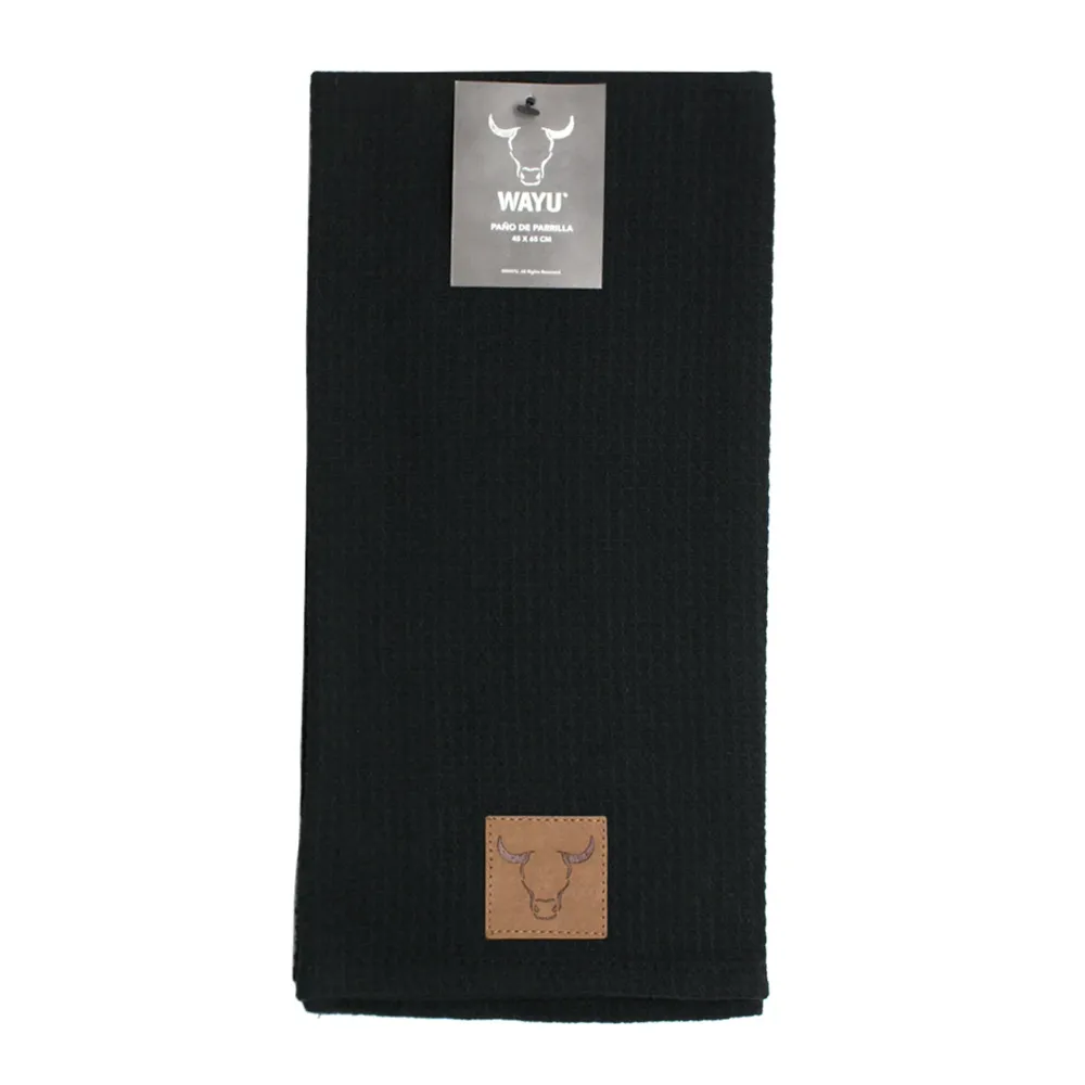 Paño parrillero negro Wayu