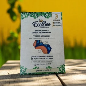 Set Envoltorios Reutilizables Cera de Abeja 3un Ecobee