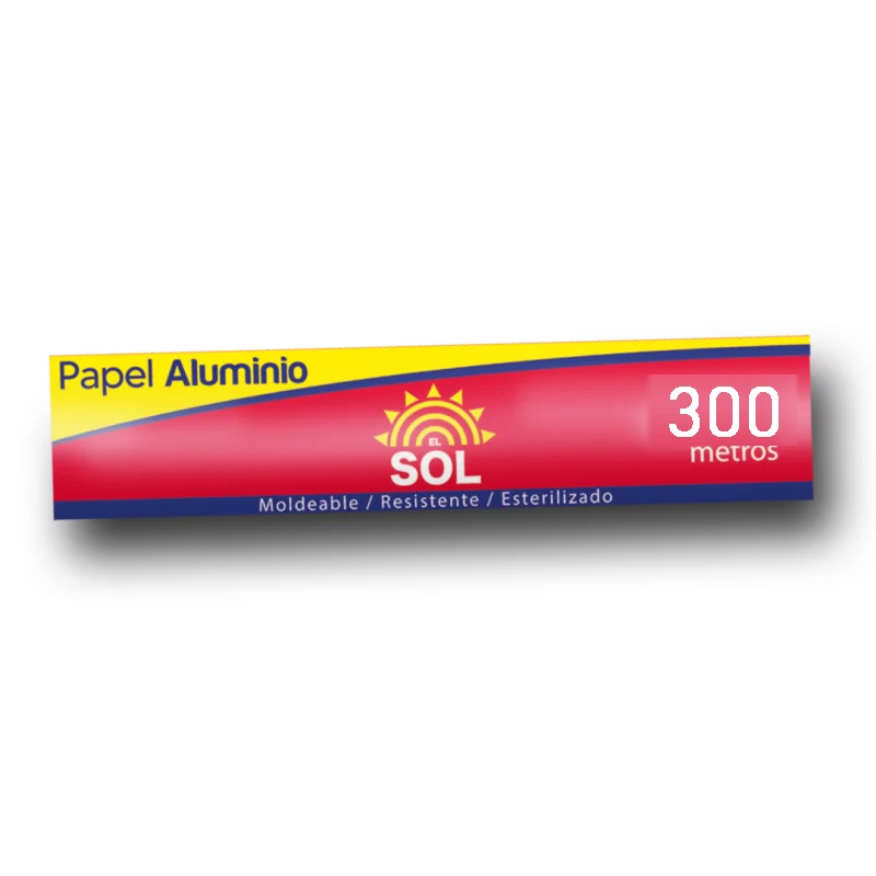 Papel Aluminio El Sol 100mt