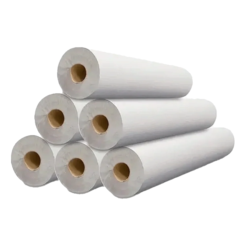 Rollo papel camilla rizado, 70 mts Ladycel