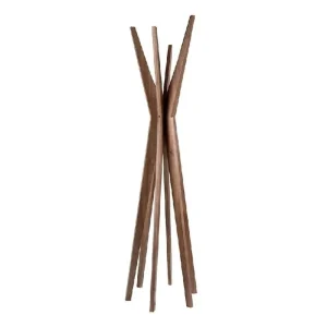 PERCHA DE MADERA DE NOGAL ANGEL CERDA