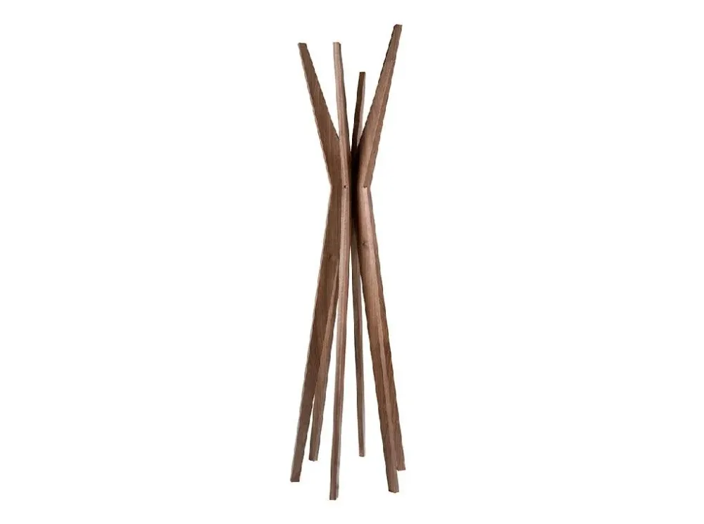 PERCHA DE MADERA DE NOGAL ANGEL CERDA