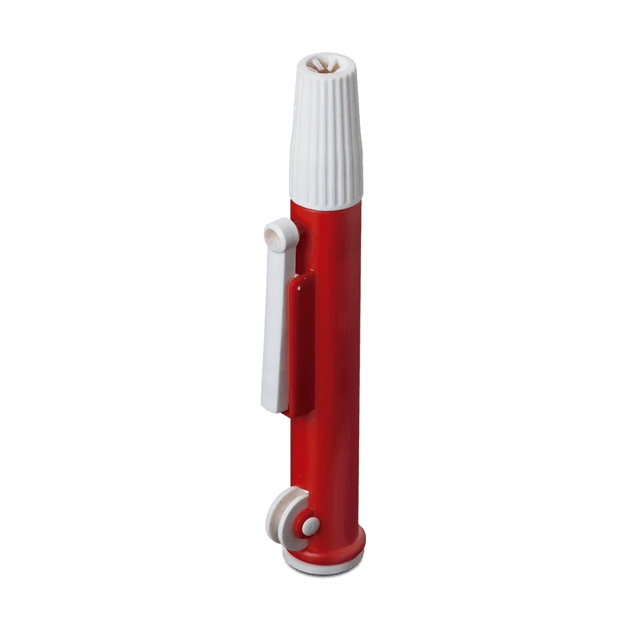 PIPETEADOR MANUAL CON ÉMBOLO POLYLAB 3110 DE FÁCIL LIMPIEZA Y RESISTENTE BASES Y ÁCIDOS