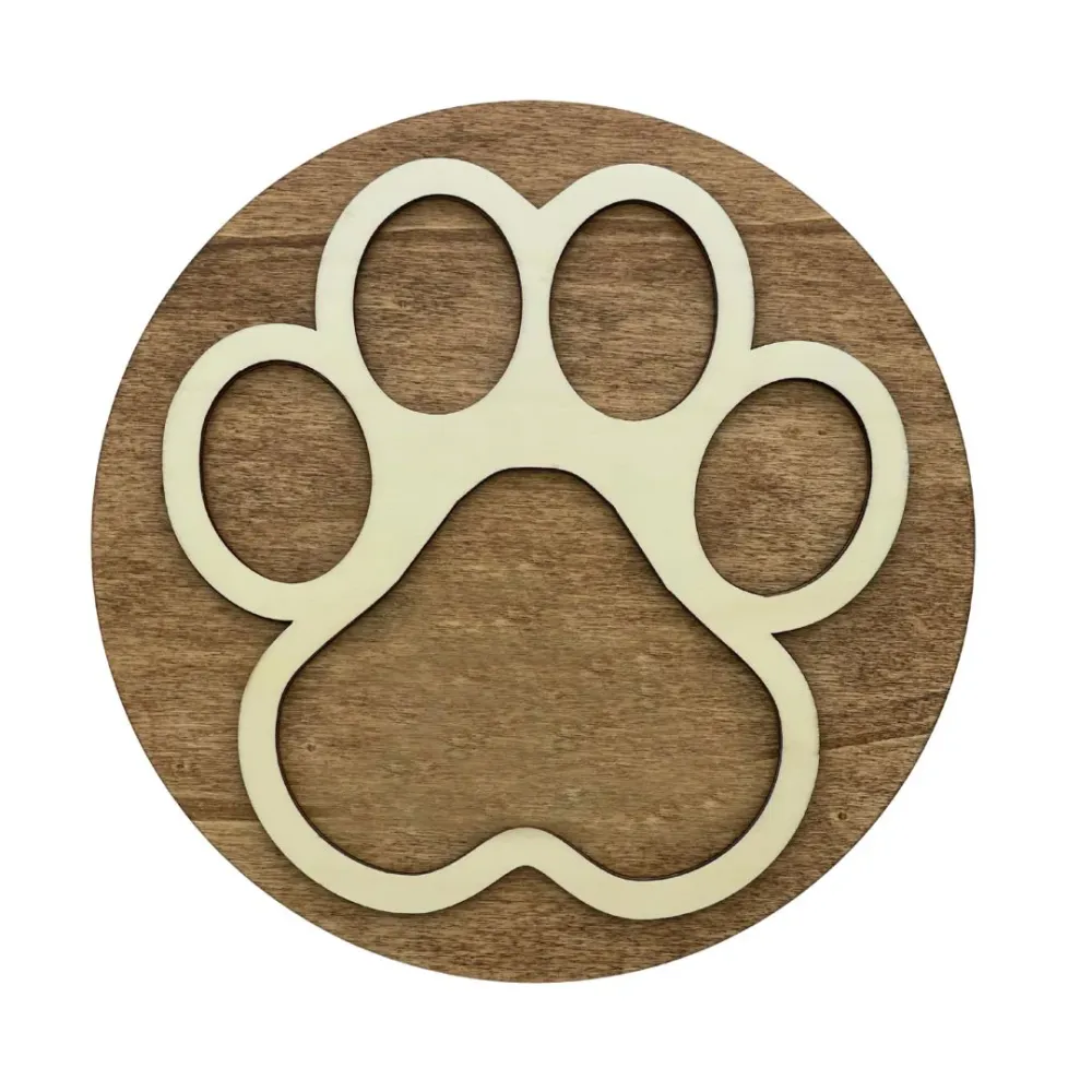 Placa de Madera Personalizada para Mascotas Fustik shop