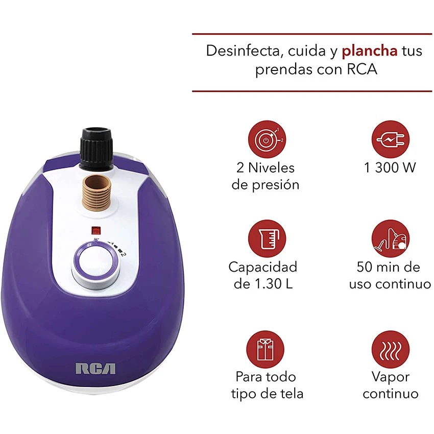 Plancha de Vapor Rca
