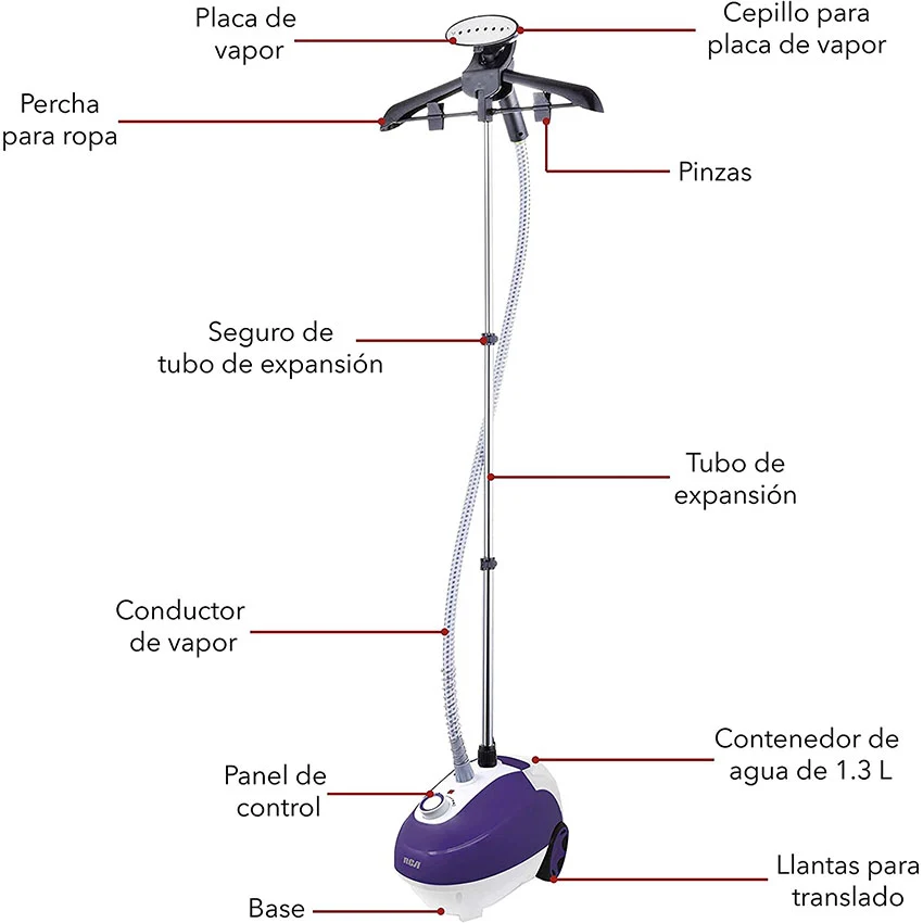 Plancha de Vapor Rca