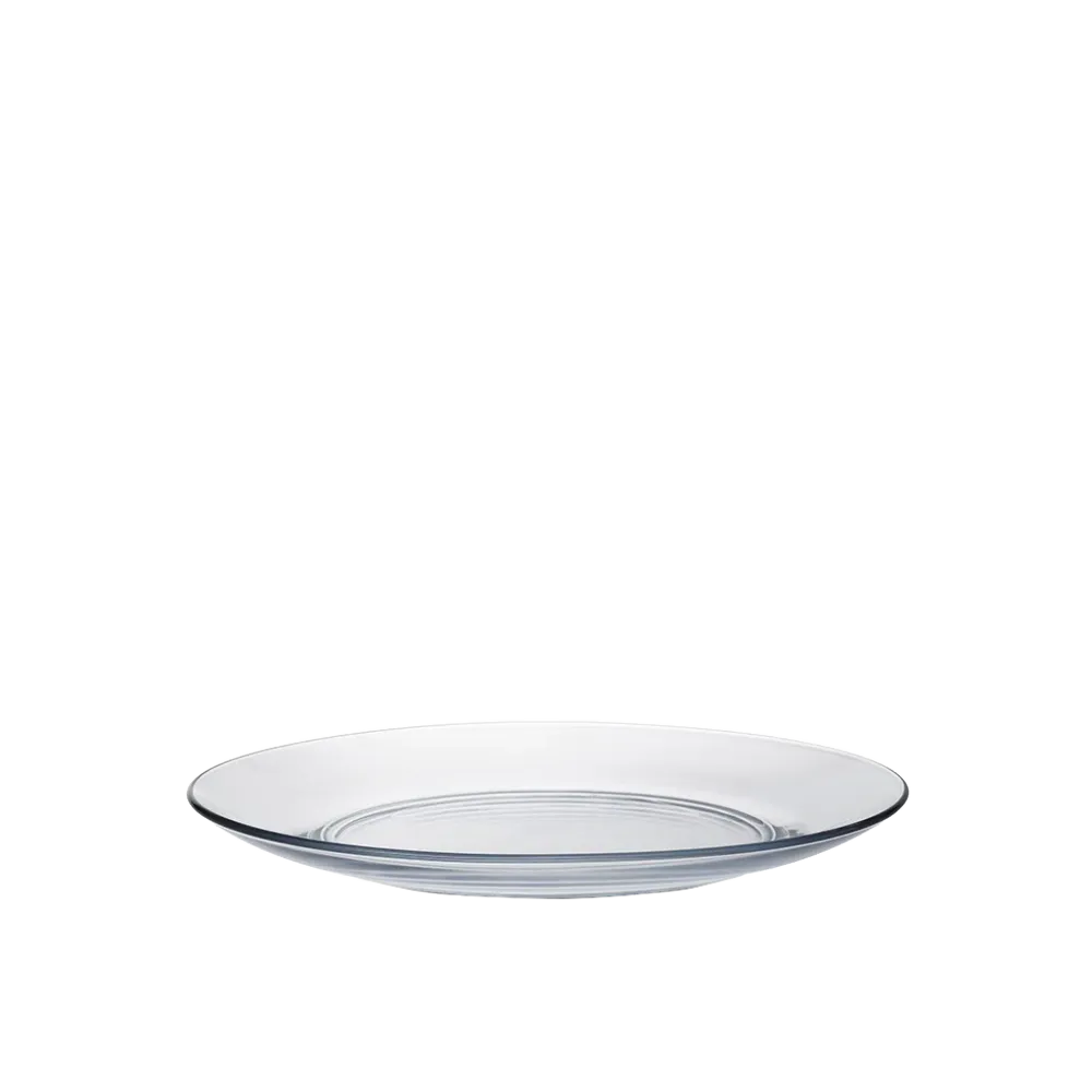 Lys - Plato de postre de cristal transparente x6 - 19cm Duralex®