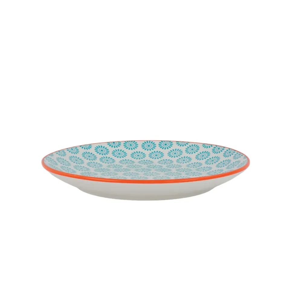 Plato de Comida Mándala Verde - 19 cm IdeenstoresMX