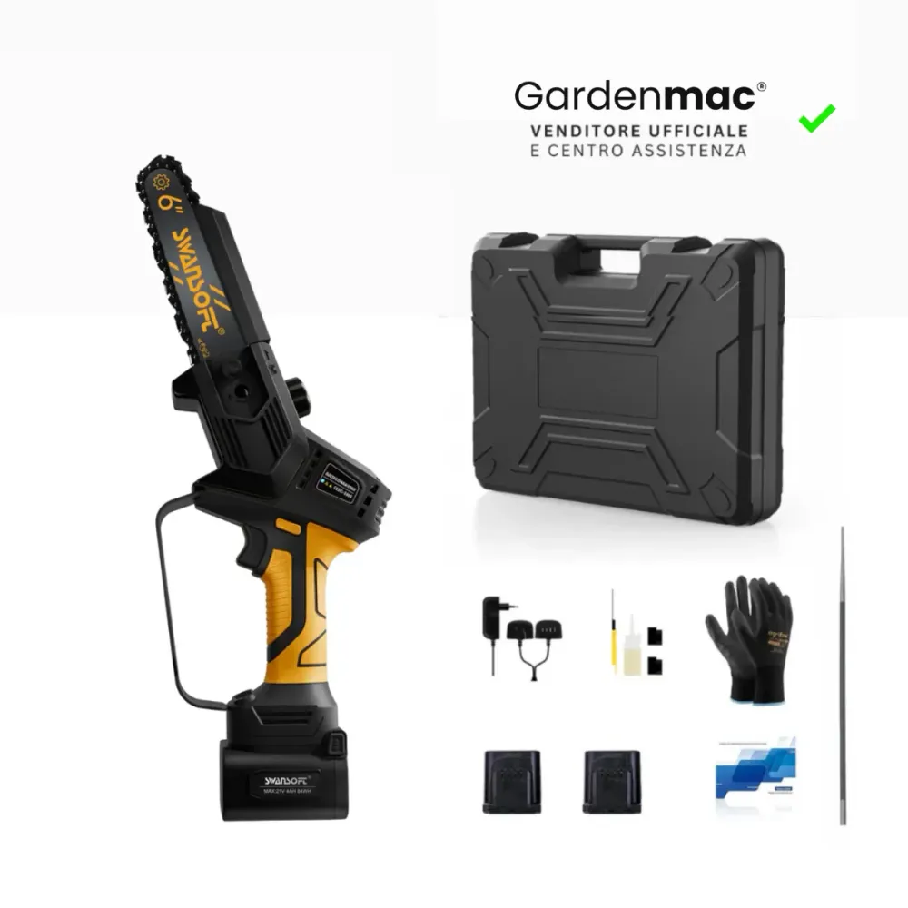 Podador Swansoft CS-2 de 6" Azul GARDENMAC®