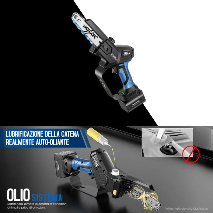 Podadora Swansoft CS-1 6" Azul GARDENMAC®