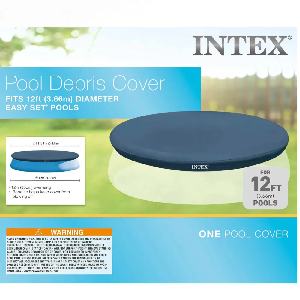 Intex Cobertor para Piscinas Easy Set de 12 Pies