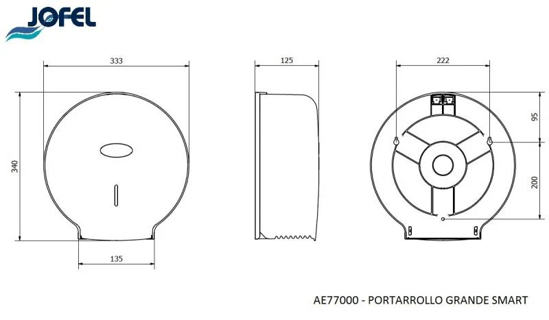 PORTARROLLO SMART MAXI AE77000 JOFEL