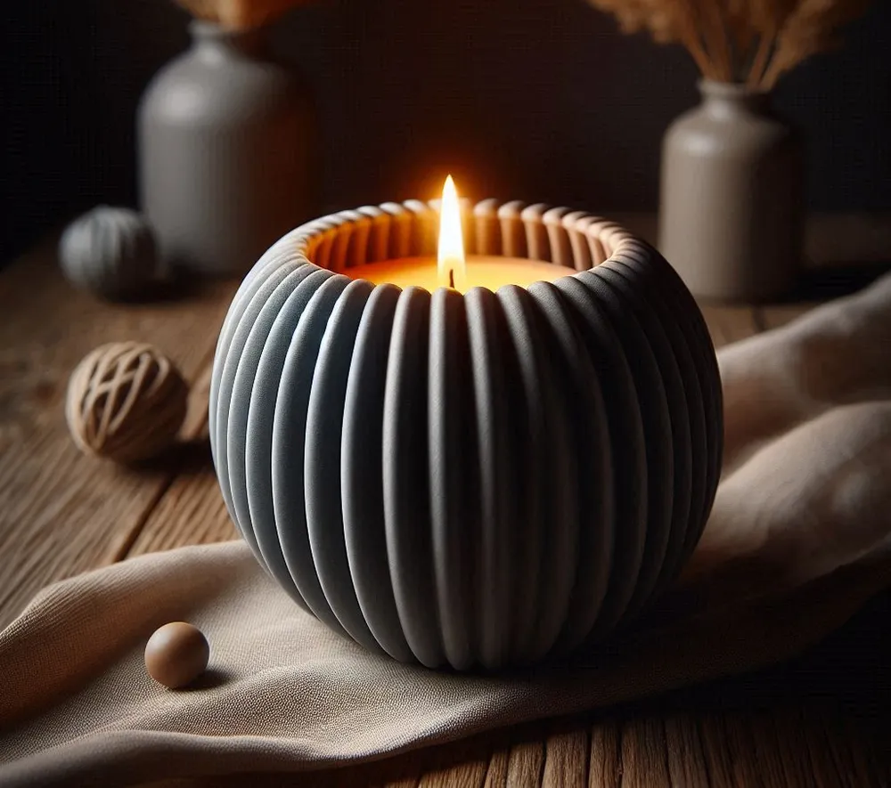 3 Porta velas Redondos