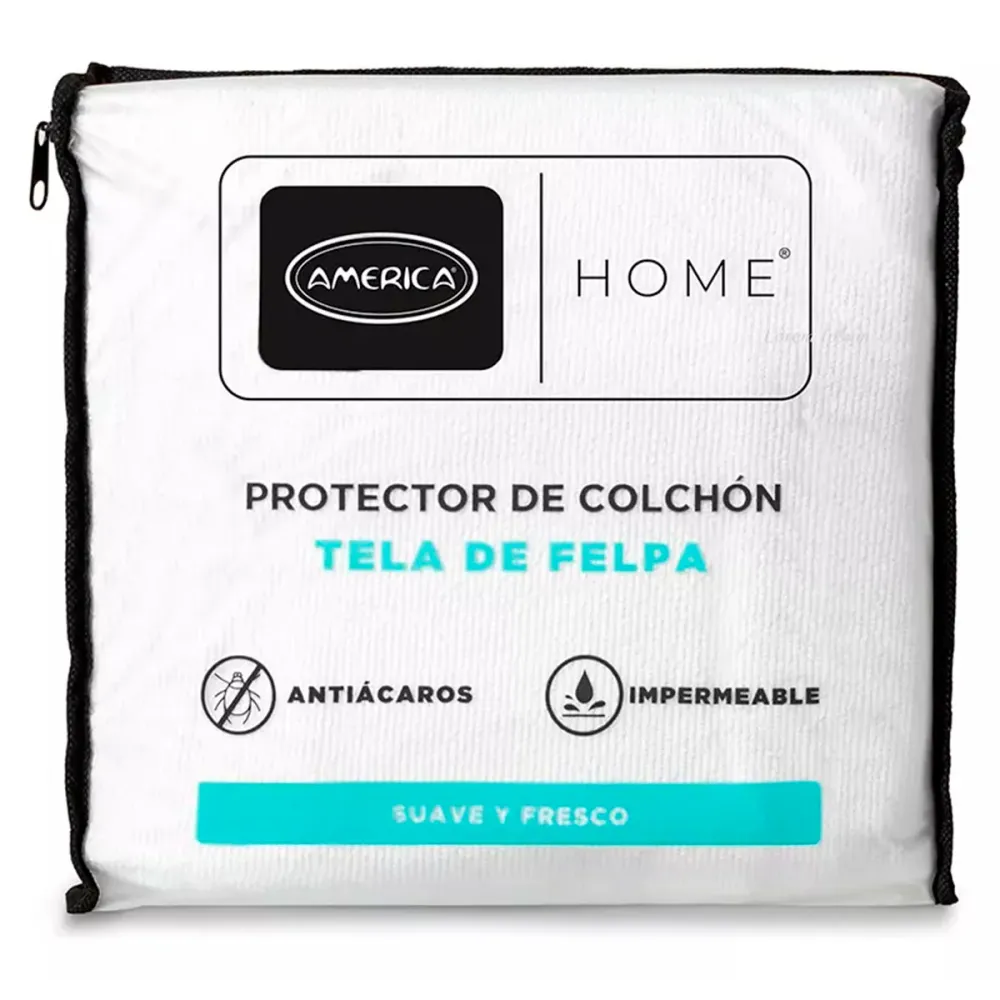 Protector de Colchon Matrimonial America Felpa Colchones America