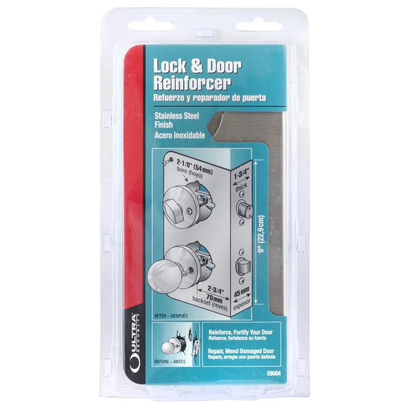 PROTECTOR DE PUERTA MTL 12" DE ANCHO Ultra Security