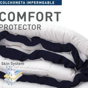 Protector para colchón Spring Comfort Matrimonial Blancos Millenium