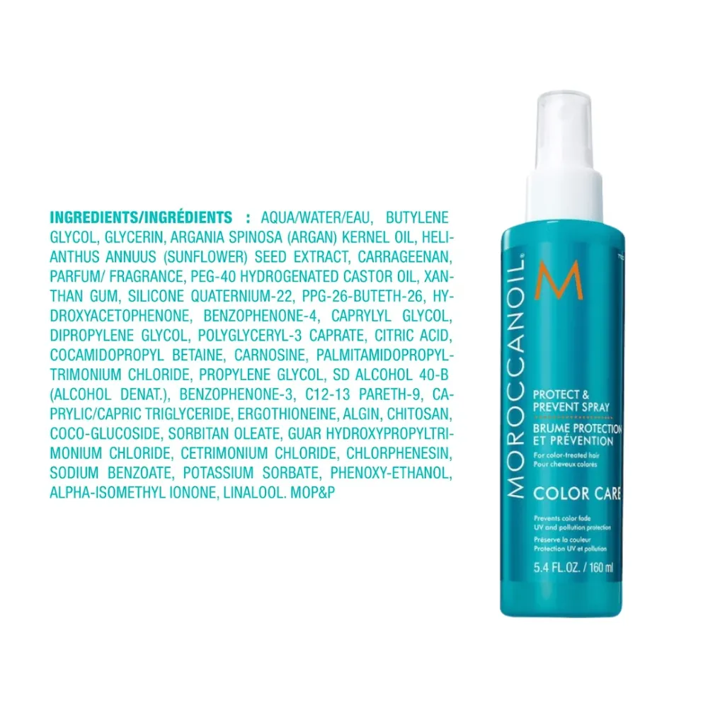 Proteger y prevenir salpicaduras Moroccanoil