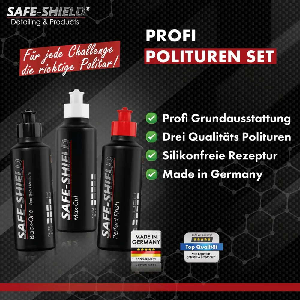 Set de pulido profesional 3x 250ml