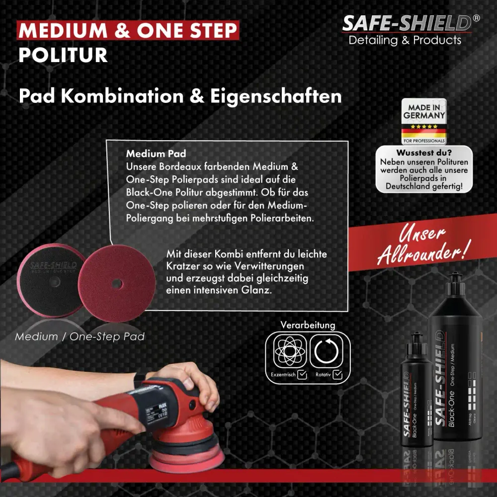 Set de pulido profesional 3x 250ml