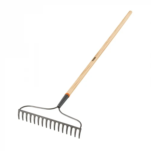 Rastrillo jardinero Classic, 16 dientes, mango 54', Truper 17882 R-16AM