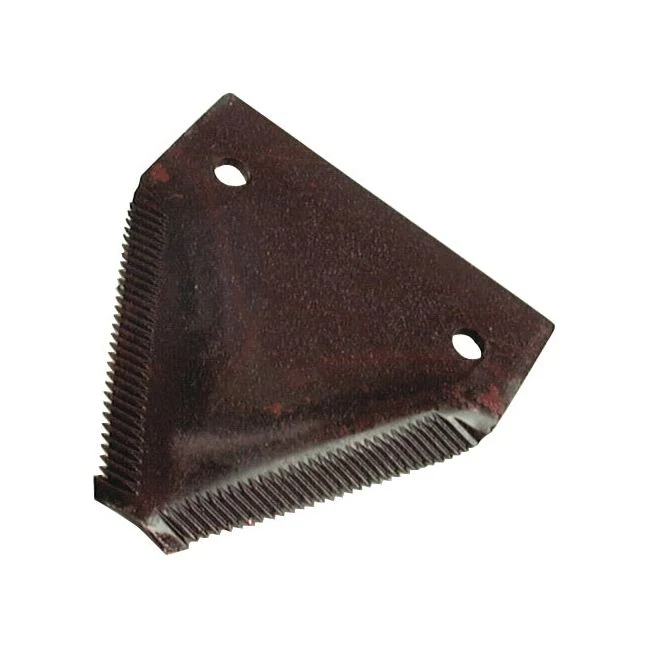 Knife section - over serrated - 81.5x76x2.75mm - Hole Ø6.5mm - Hole centres 52.5mm - Replacement forMassey Ferguson To fit...