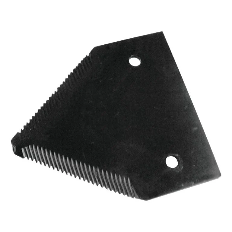 Knife section - over serrated - 83x76x2mm - Hole Ø5.5mm - Hole centres 51mm - Replacement forMassey Ferguson To fit as: 20...