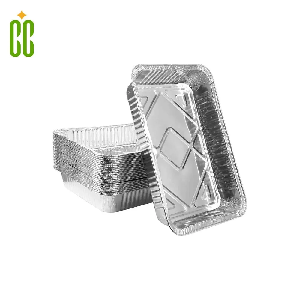 Silvex - Bandeja Aluminio (226X168X50M) 12 piezas Cosmo Cosmetics