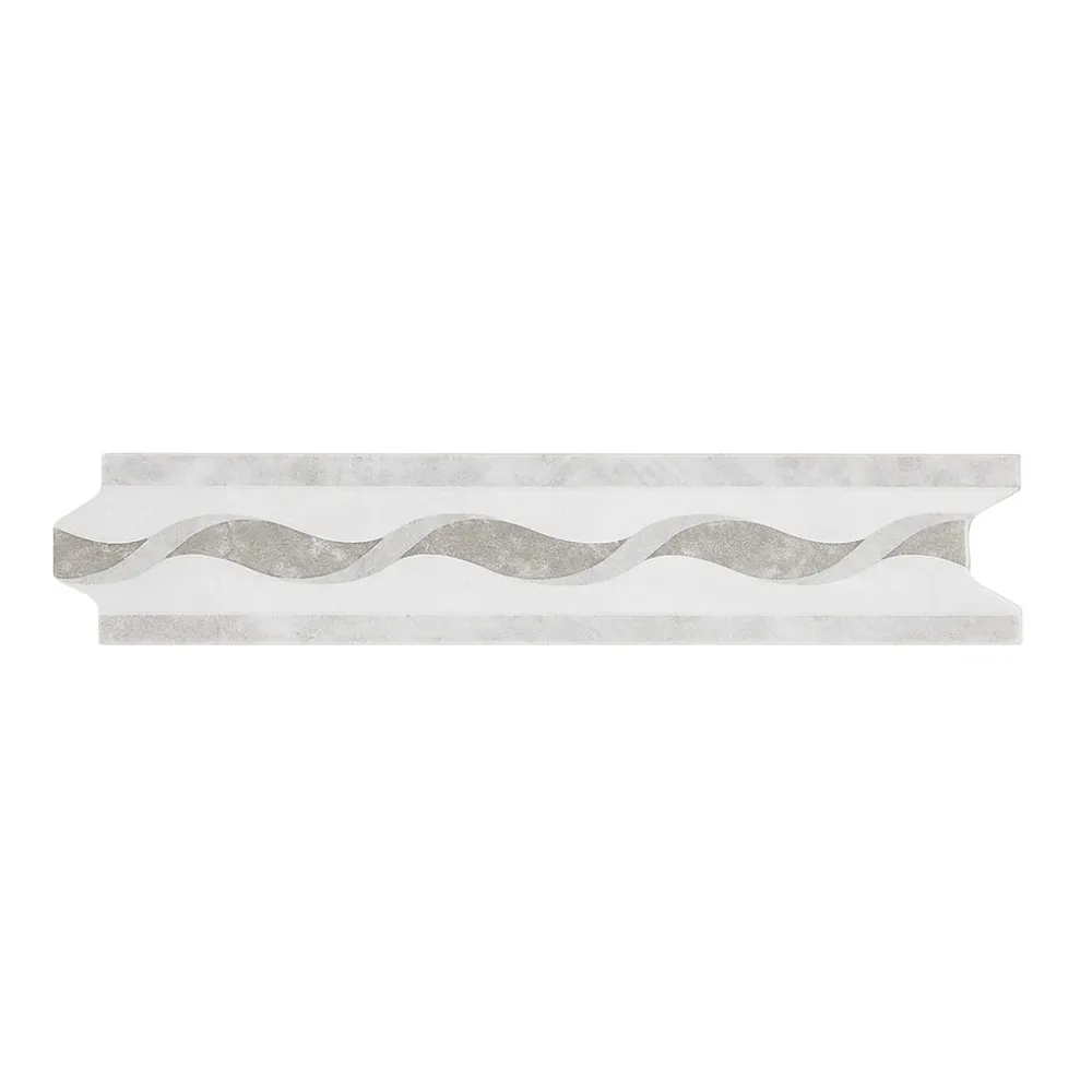 ZOCLO TURIN 8 CM X 40 CM GRIS COCEMEX