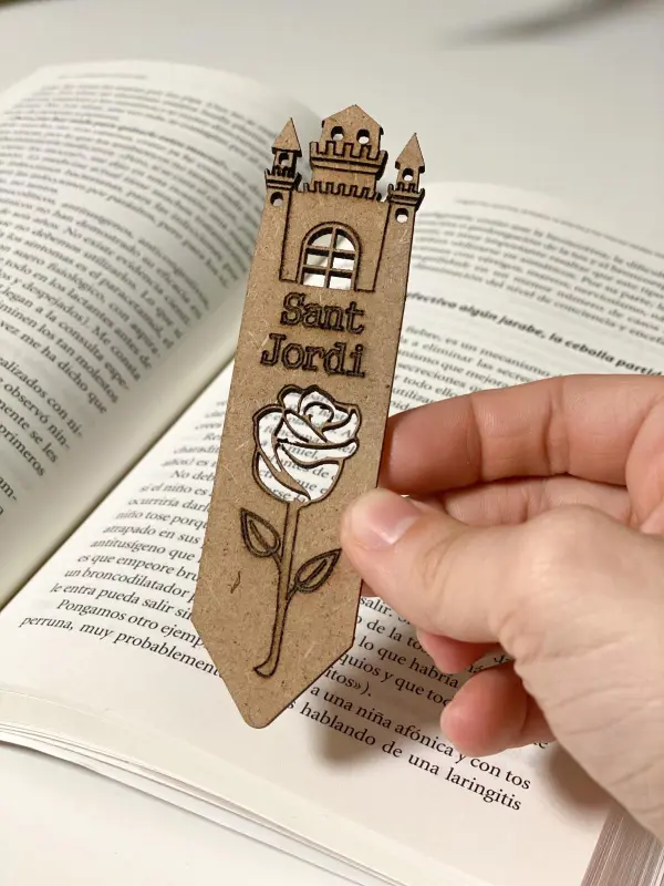 PUNTO DE LIBRO DE SANT JORDI LITTLE DREAMS