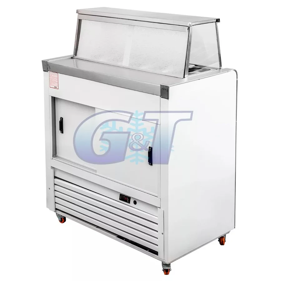 Salsera Refrigerada Con 5 Depósitos S5 ECO