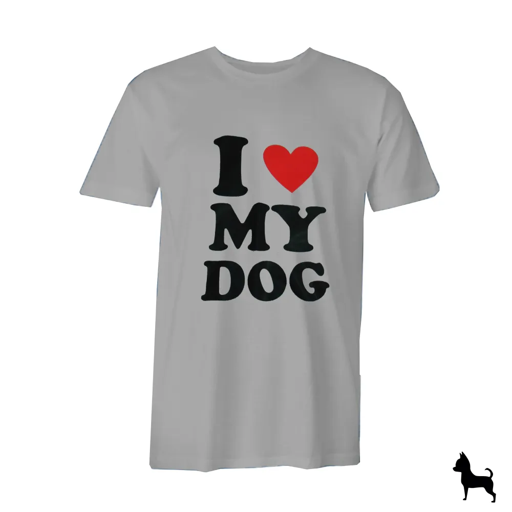 Playera para persona "AMO MI PERRO"