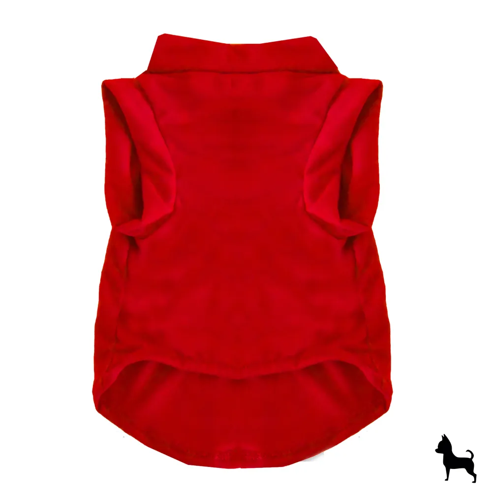 Playera de perro San Valentín