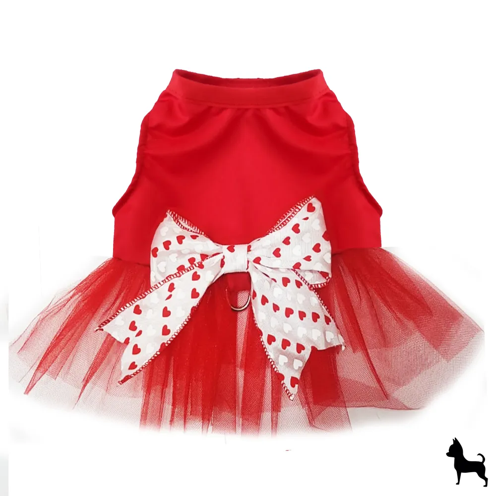 Vestido de perrita San Valentín