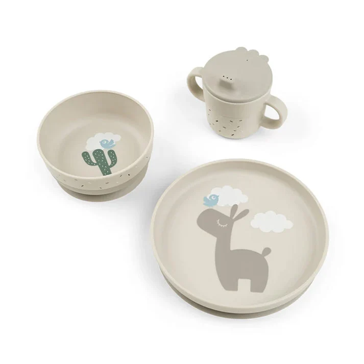 Done Deer Set para comer con ventosa - Lalee arena