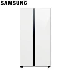 Bespoke 36" 22.6 Cf Counter Depht Smart Refirgerator Side Side White Glass- SAMSUNG (RS23CB760012AA) DIGITAL APPLIANCES INC