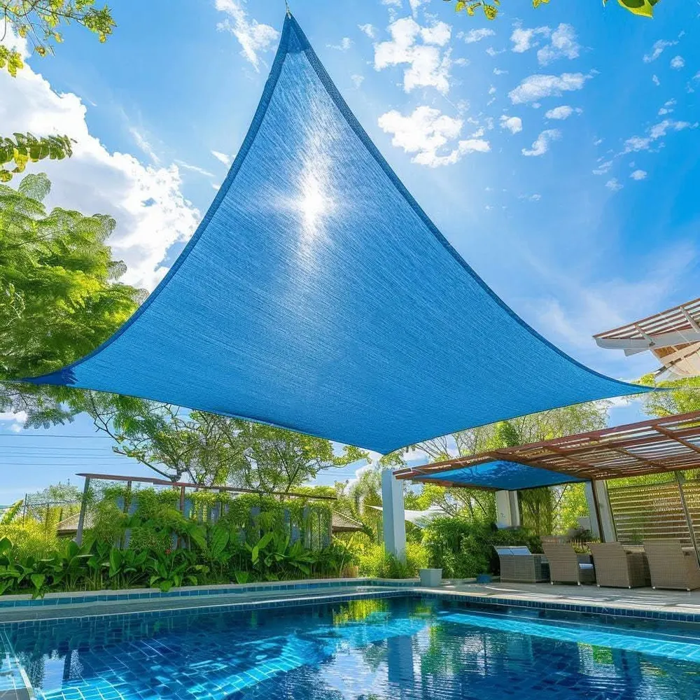 Vela de sombra con protección UV - Rectangular - Jardín y terraza Cozey Maison