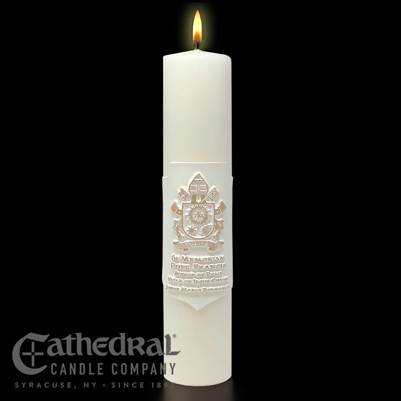 Velas de altar sin blanquear con 51 % de cera de abejas | Todos los tamaños Cathedral Candle