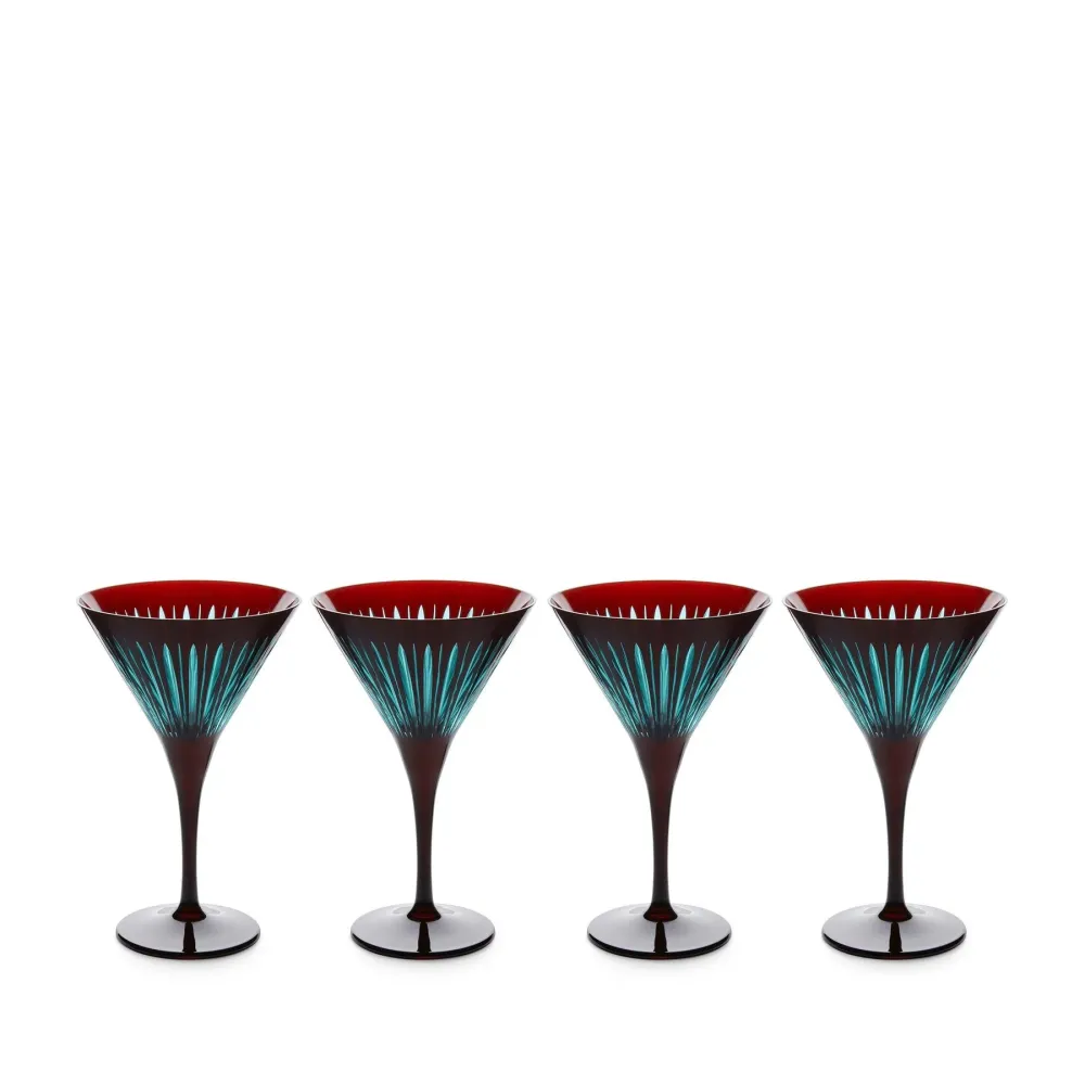 Prism - Copas de Martini Burdeos (Juego de 4) L'objet