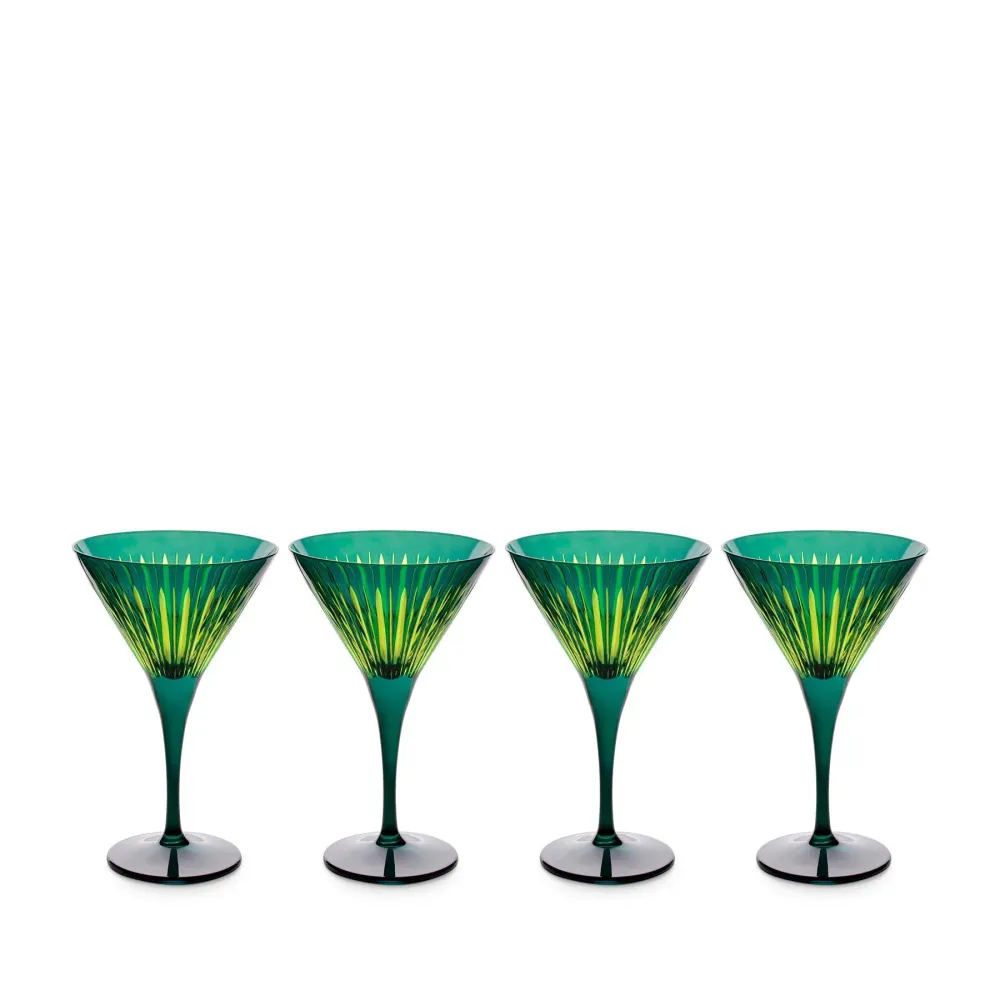 Prism - Copas de Martini Verde (Juego de 4) L'objet