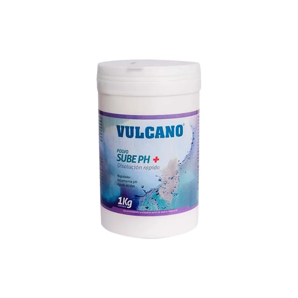 Sube pH para Piscinas Vulcano 1 kg Importaciones CMF