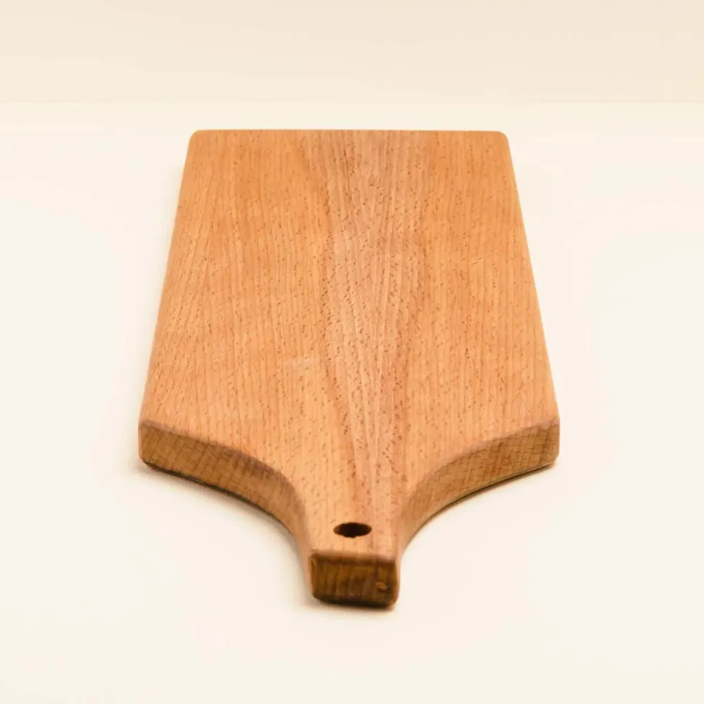 Tabla de embutidos larga de madera de haya