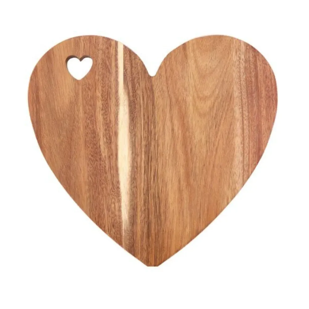 Tabla de Madera Corazón 🤎 Casa Bohem