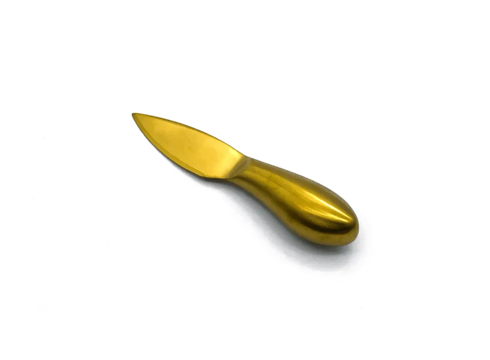 Cuchillo de acero inoxidable dorado ZANKŌ